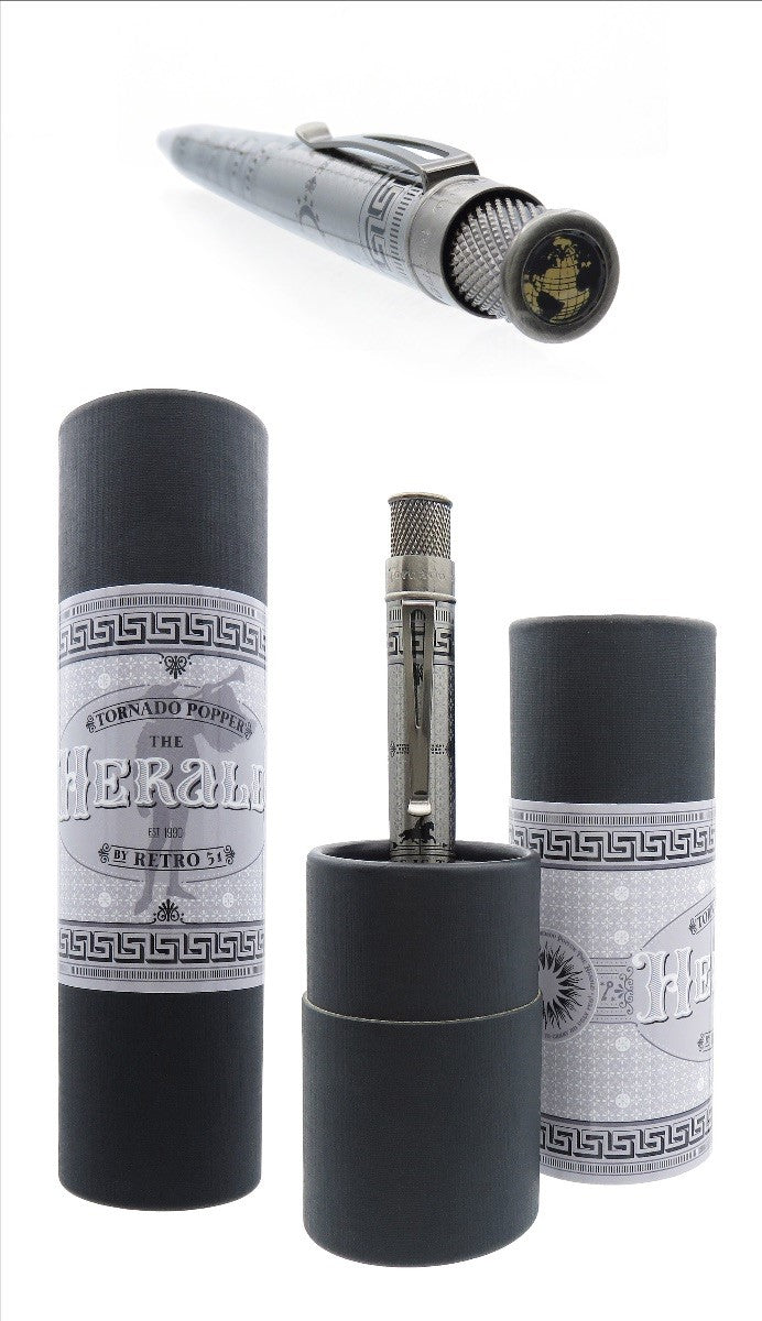 Retro 51 Tornado Herald Popper Rollerball Pen