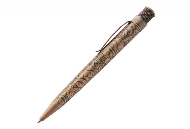 Retro 51 Tornado Hummingbird and Flowers Rollerball Pen