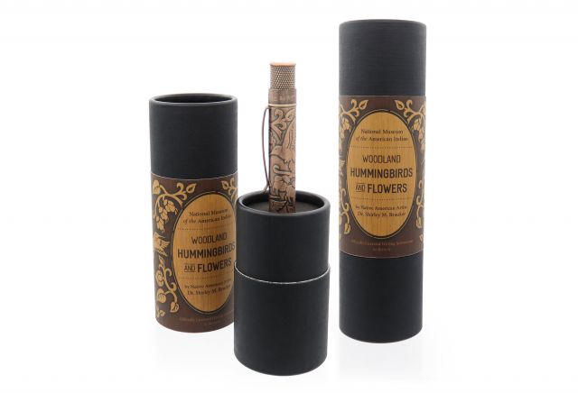 Retro 51 Tornado Hummingbird and Flowers Rollerball Pen