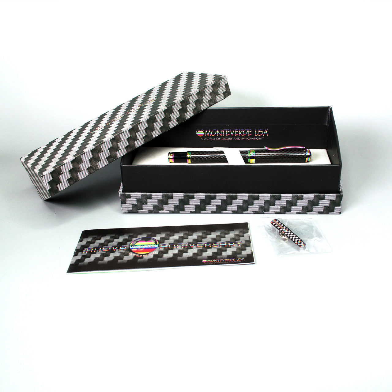 Monteverde Innova Limited Edition 20th Anniversary Rainbow Rollerball Pen