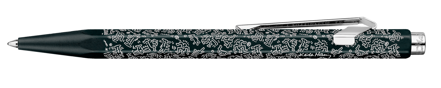 Caran d'Ache Keith Haring Black 849 Ballpoint Pen - Special Edition