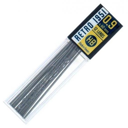 Retro 51 Pencil 0.9mm Lead Refill - 12 pack