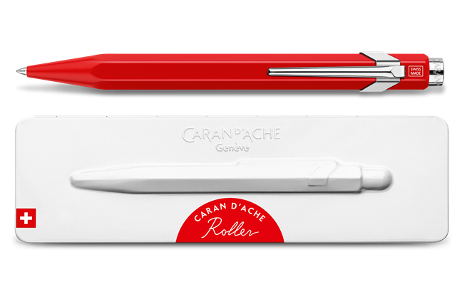 Caran d'Ache Roller - Red 849 Rollerball Pen