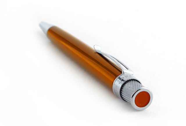 Retro 51 Tornado Orange Chrome Classic Rollerball Pen