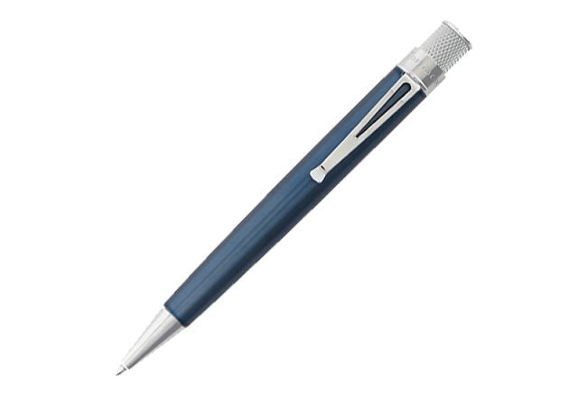Retro 51 Tornado Ice Blue Chrome Classic Rollerball Pen