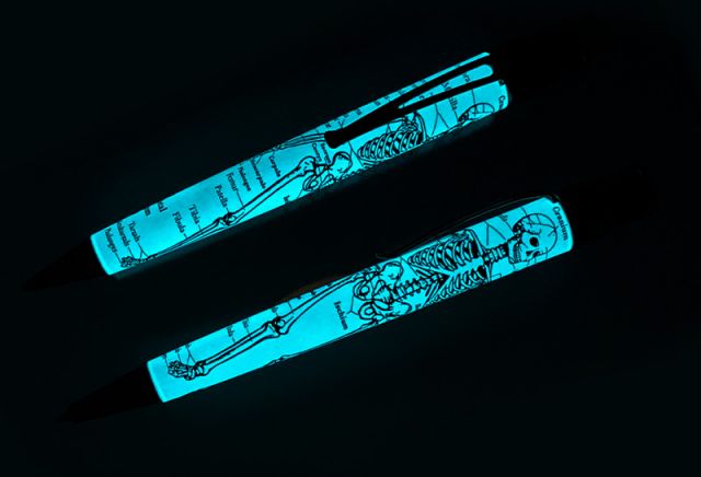 Retro 51 Tornado Dr. Gray Skeleton Rollerball Pen