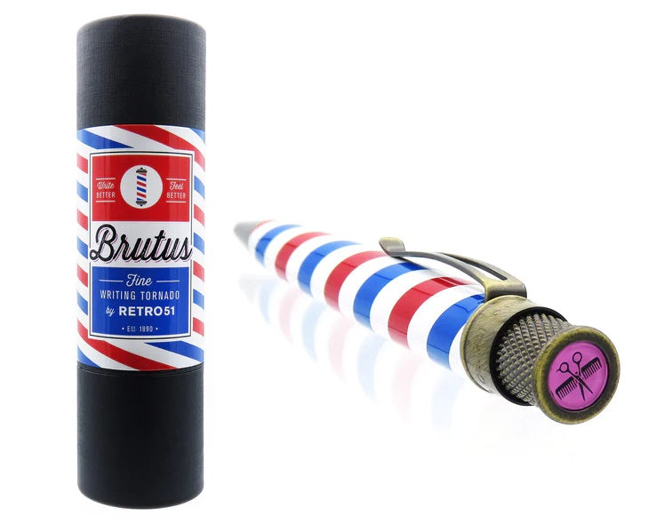 Retro 51 Tornado Brutus (Barber) Rollerball Pen
