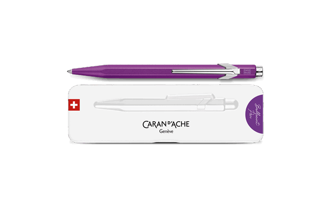 Caran d'Ache Colormat-X Violet 849 Ballpoint Pen