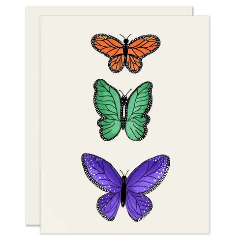 Butterflies Card