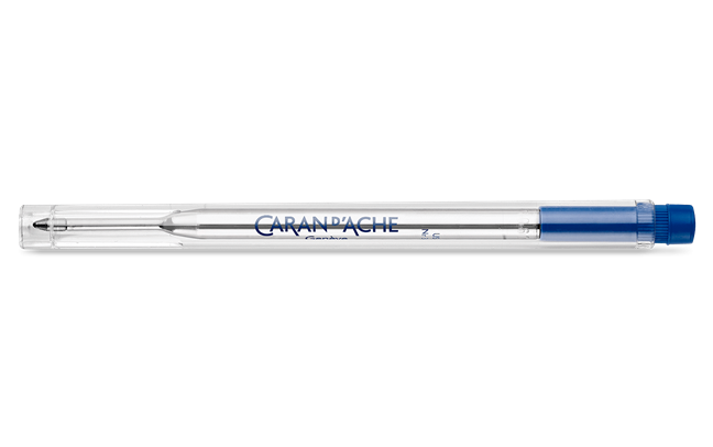 Caran d'Ache Refill - Ballpoint - Blue - Medium Point