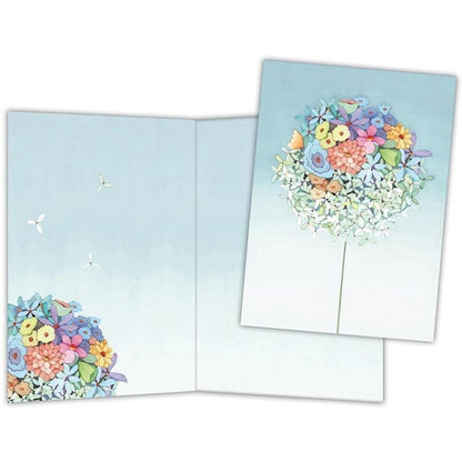 Bouquet of Mixed Flowers - Boxed Notecards