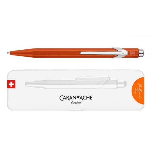 Caran d'Ache Colormat-X Orange 849 Ballpoint Pen