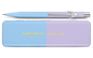 Caran d'Ache Paul Smith Sky Blue and Lavender Purple 849 Mechanical Pencil - Limited Edition-1