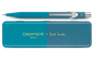 Caran d'Ache Paul Smith Cyan Blue and Steel Blue 849 Mechanical Pencil - Limited Edition