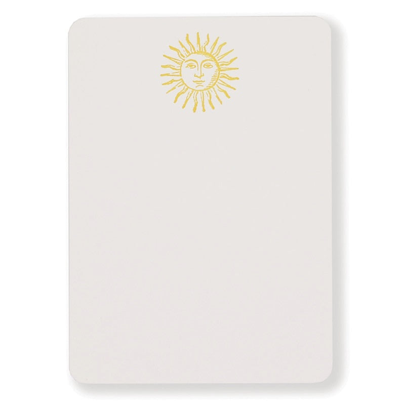 Sunface - Letterpress Boxed Tail Cards