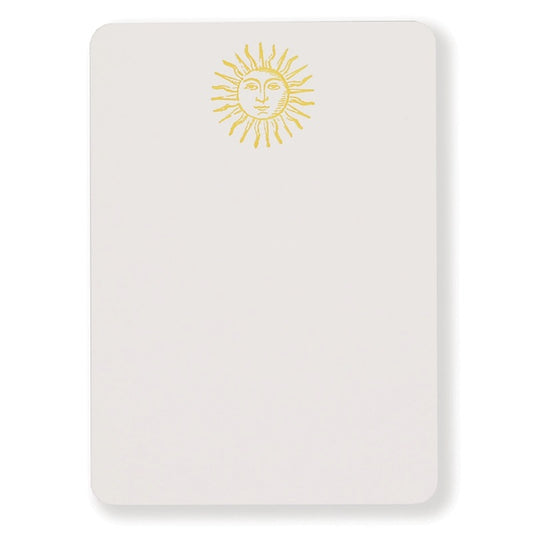 Sunface - Letterpress Boxed Tail Cards