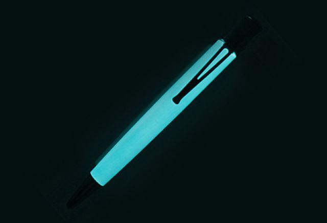 Retro 51 Tornado White Classic Rollerball Pen - Glow In The Dark