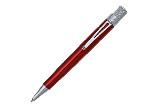 Retro 51 Tornado Red Chrome Classic Rollerball Pen