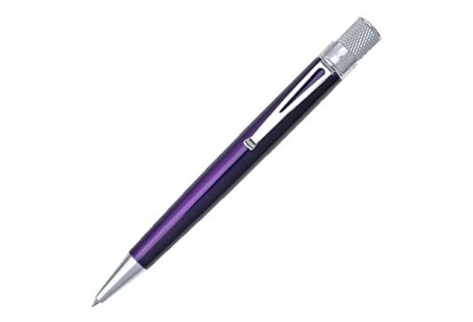 Retro 51 Tornado Purple Chrome Classic Rollerball Pen