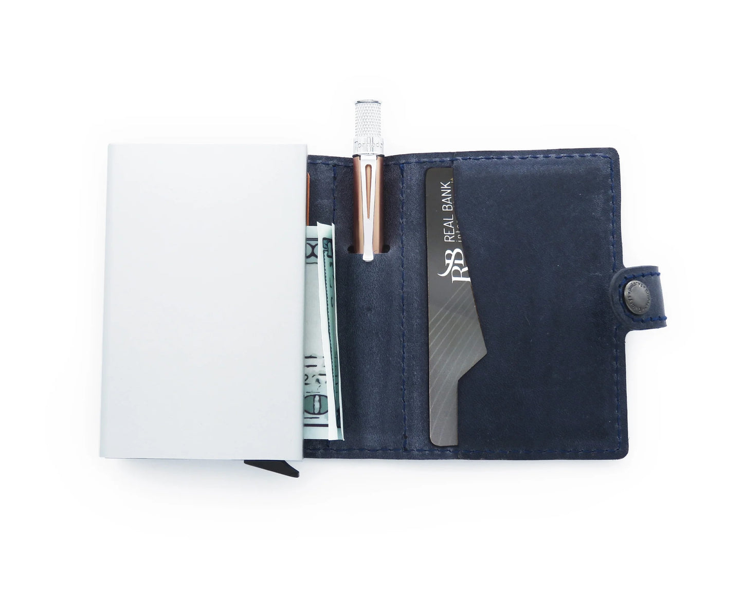 Retro 51 Modern Traveler Wallet - Navy